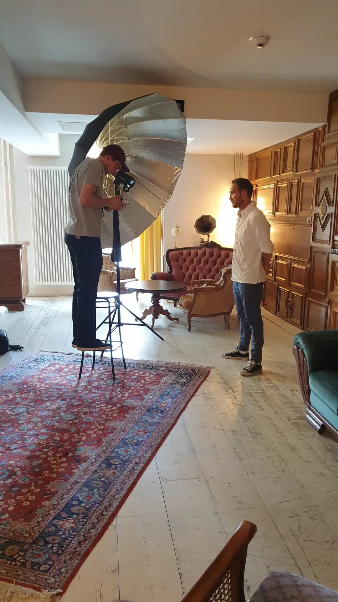 Behind the Scenes – Outdoor Shooting