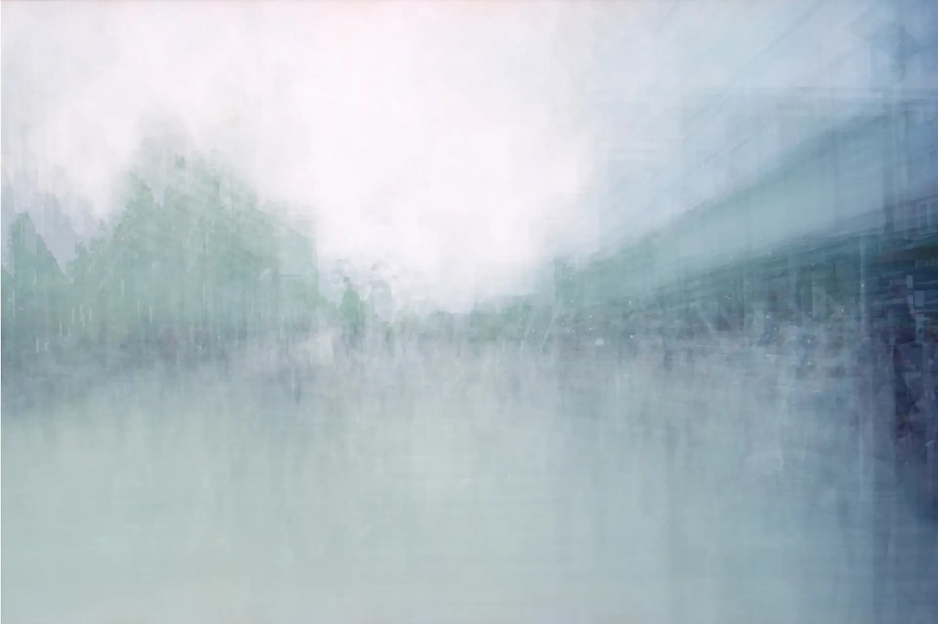 Essenz – Prager Straße Dresden, analoge Mehrfachbelichtung von Carsten Beier