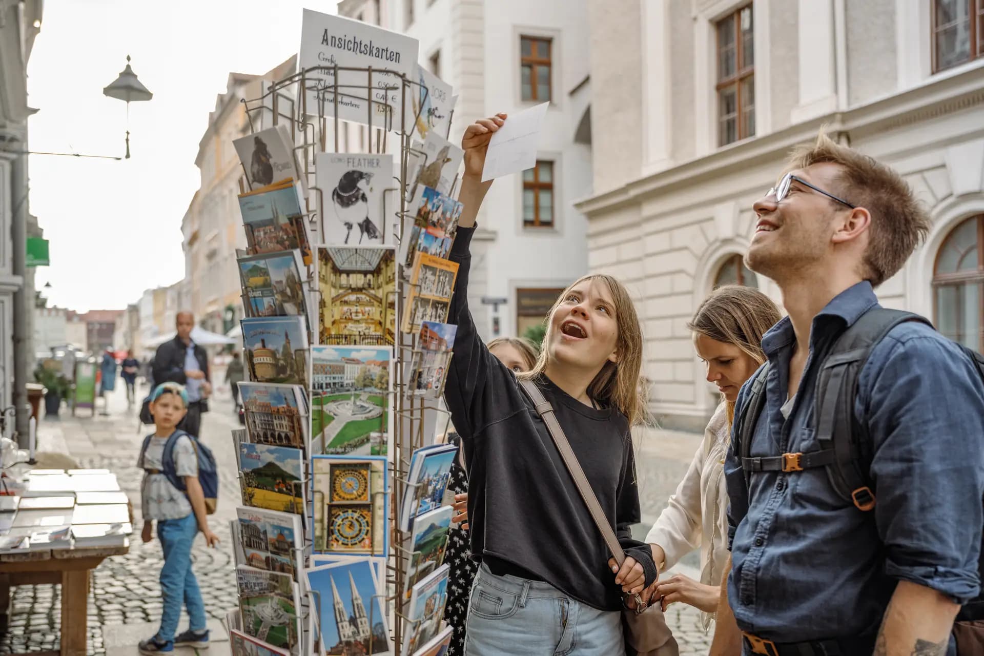 Familienausflug durch den sächsischen Wald – Tourismus Kampagnenfotografie von Carsten Beier