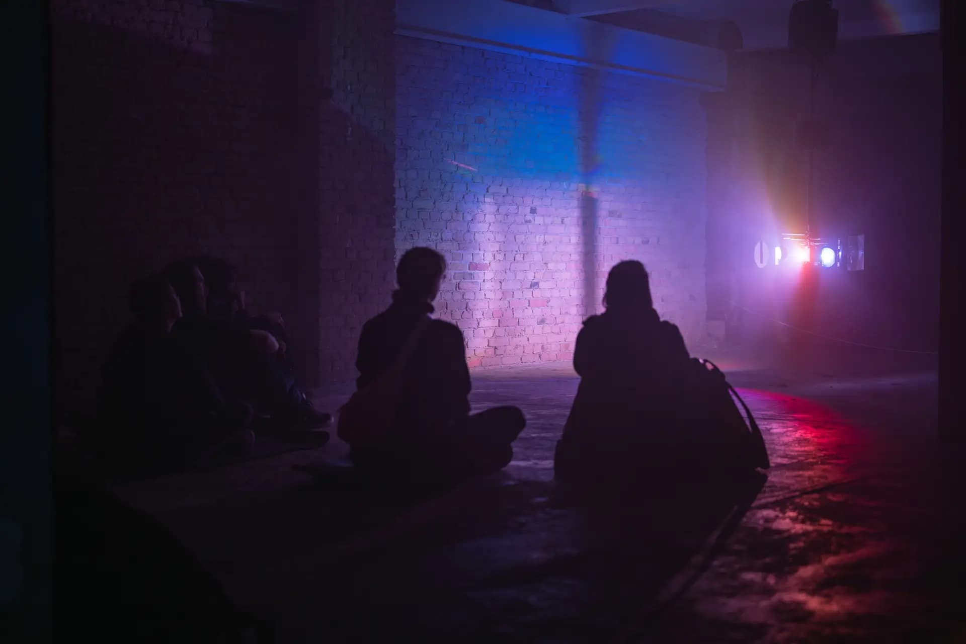 Interaktion von Licht und Wasser bei Darkrooms Vertical Berlin, Kunstfotografie Carsten Beier