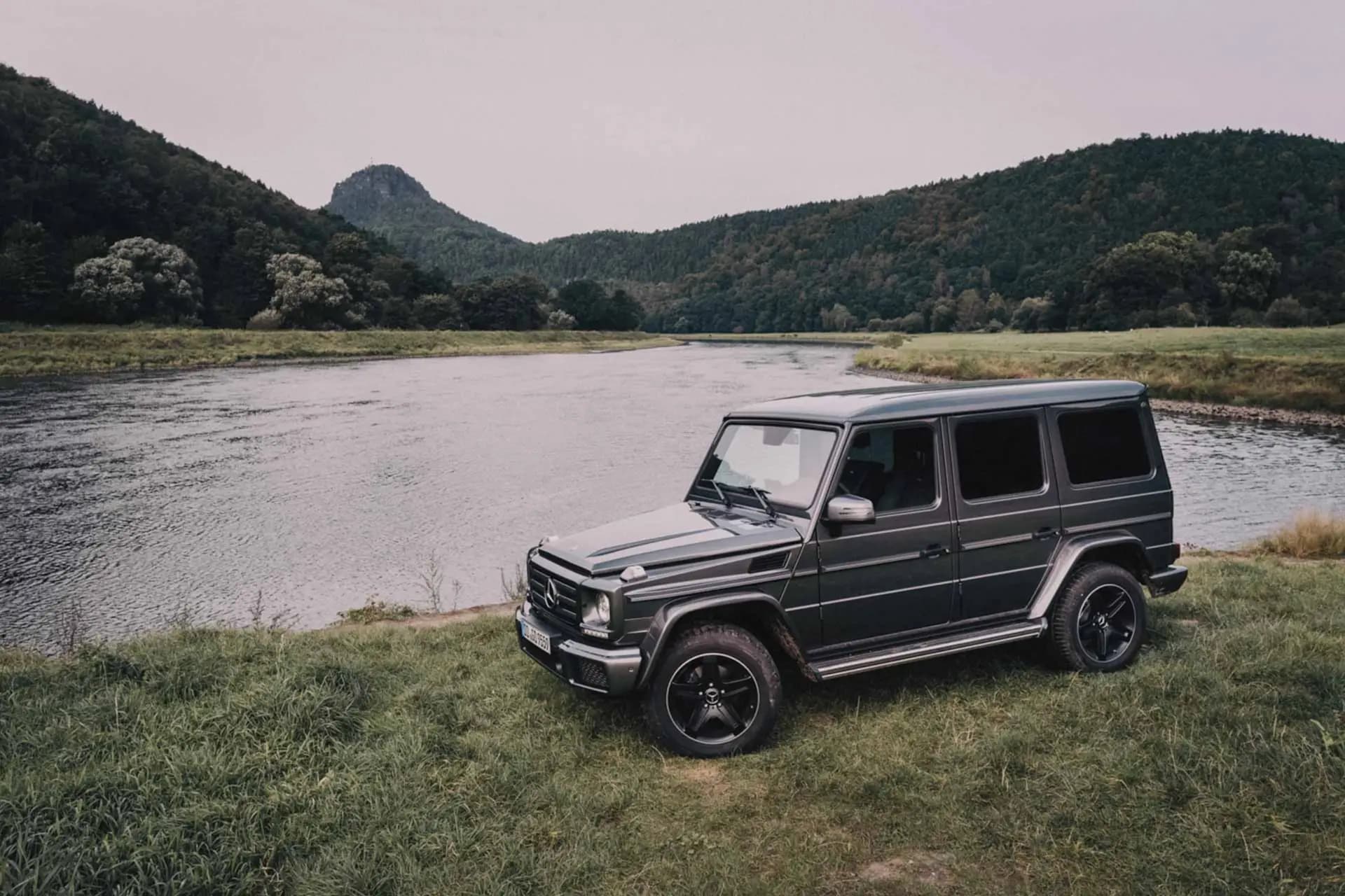 Mercedes G-Klasse in der Sächsischen Schweiz – Automotive-Kampagnenfotografie von Carsten Beier