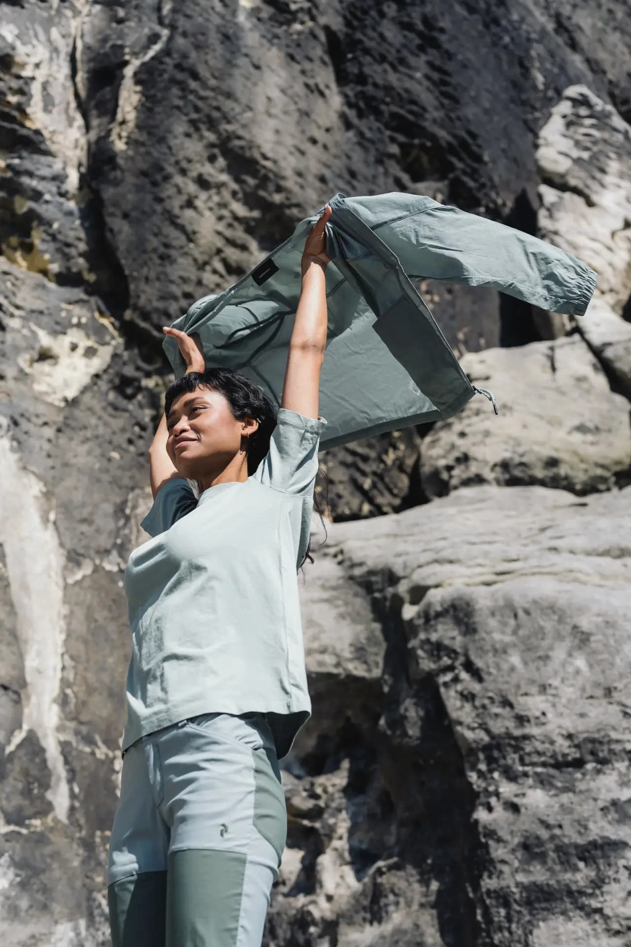 Outdoor-Lifestyle mit Peak Performance x Keller X im Elbsandsteingebirge, fotografiert von Carsten Beier