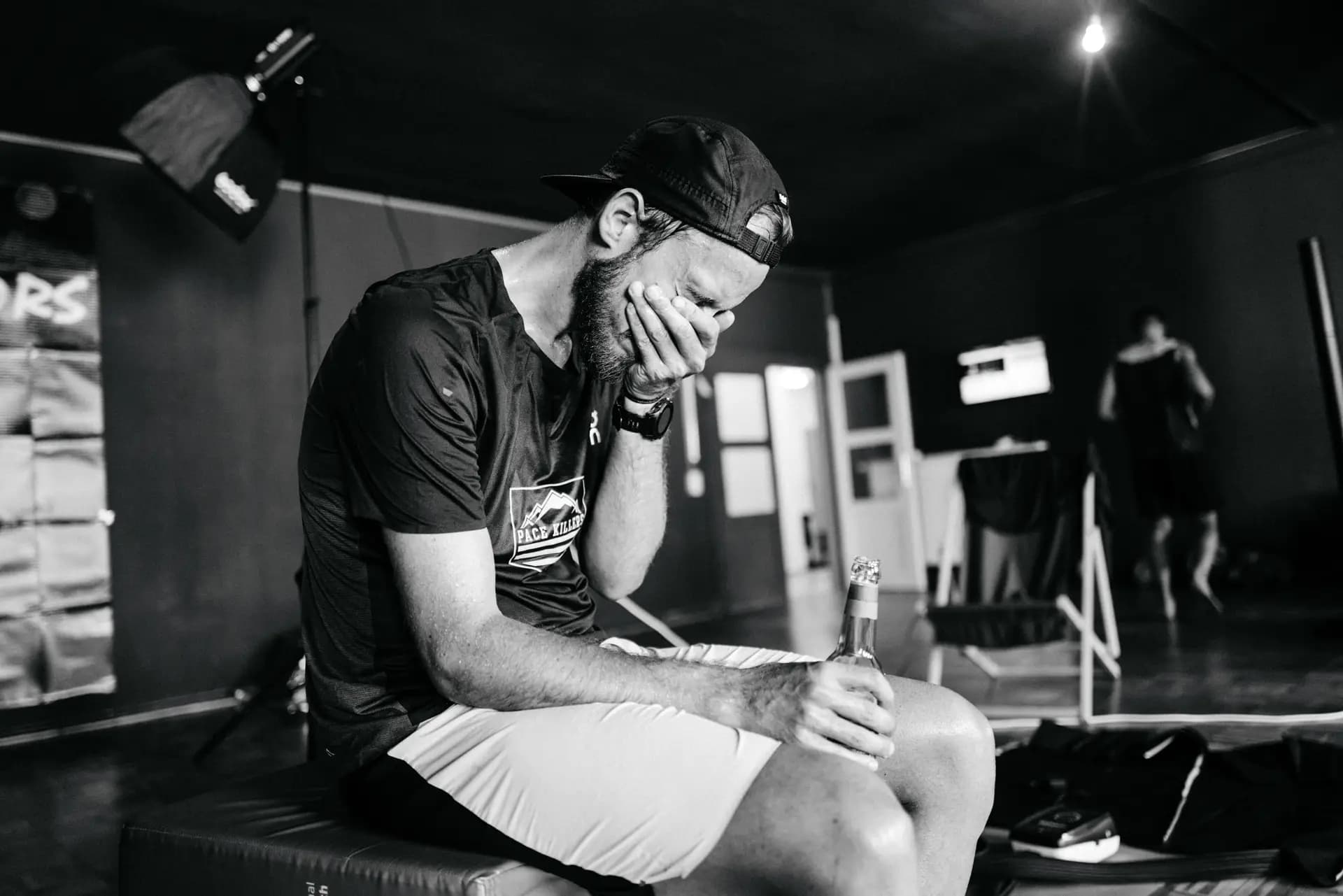 Pacekillers Läufer mit ON Running Schuhen bei Radebeul – Detailaufnahme von Carsten Beier