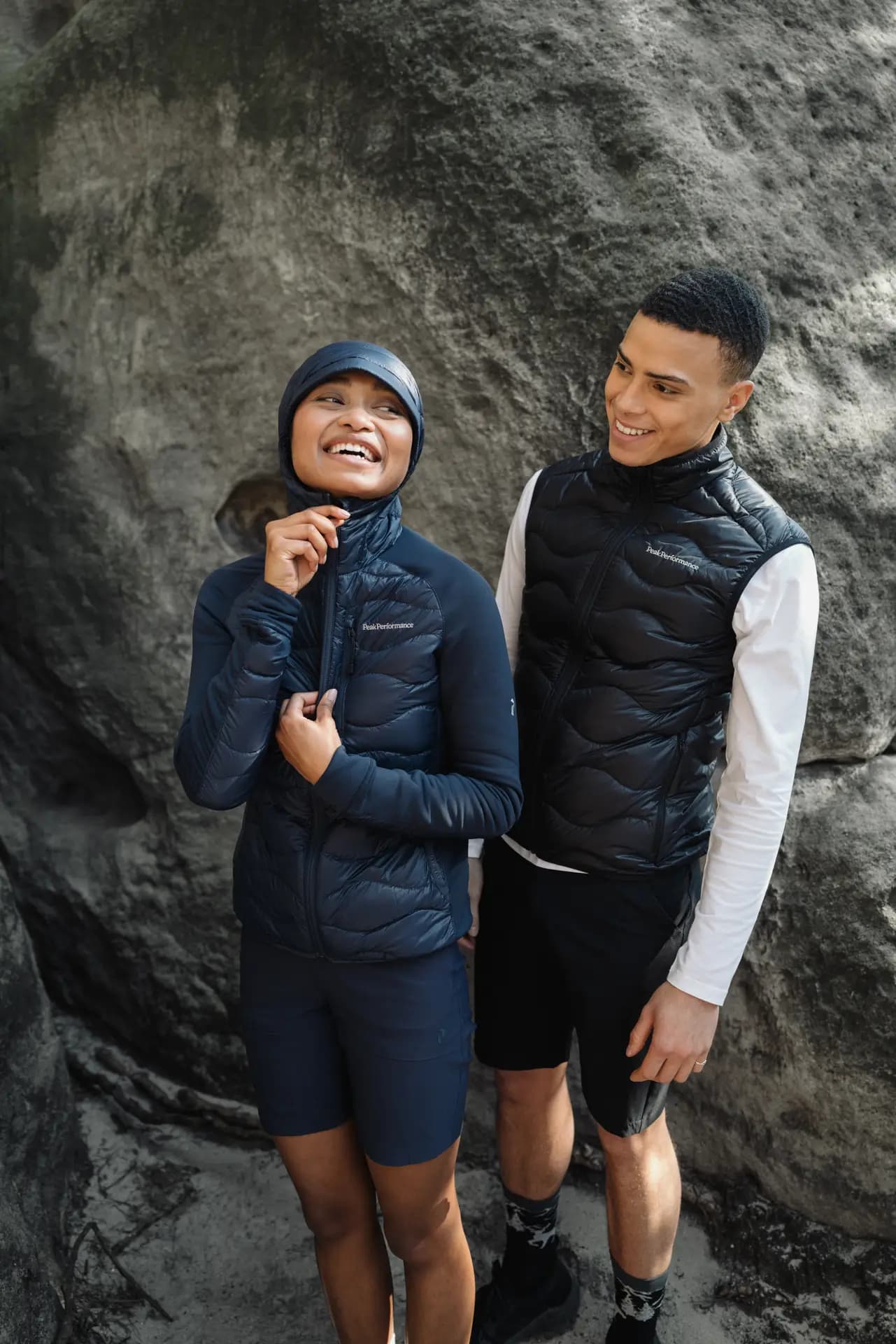 Peak Performance x Keller X Kampagne – finale Aufnahme im Elbsandsteingebirge, Carsten Beier