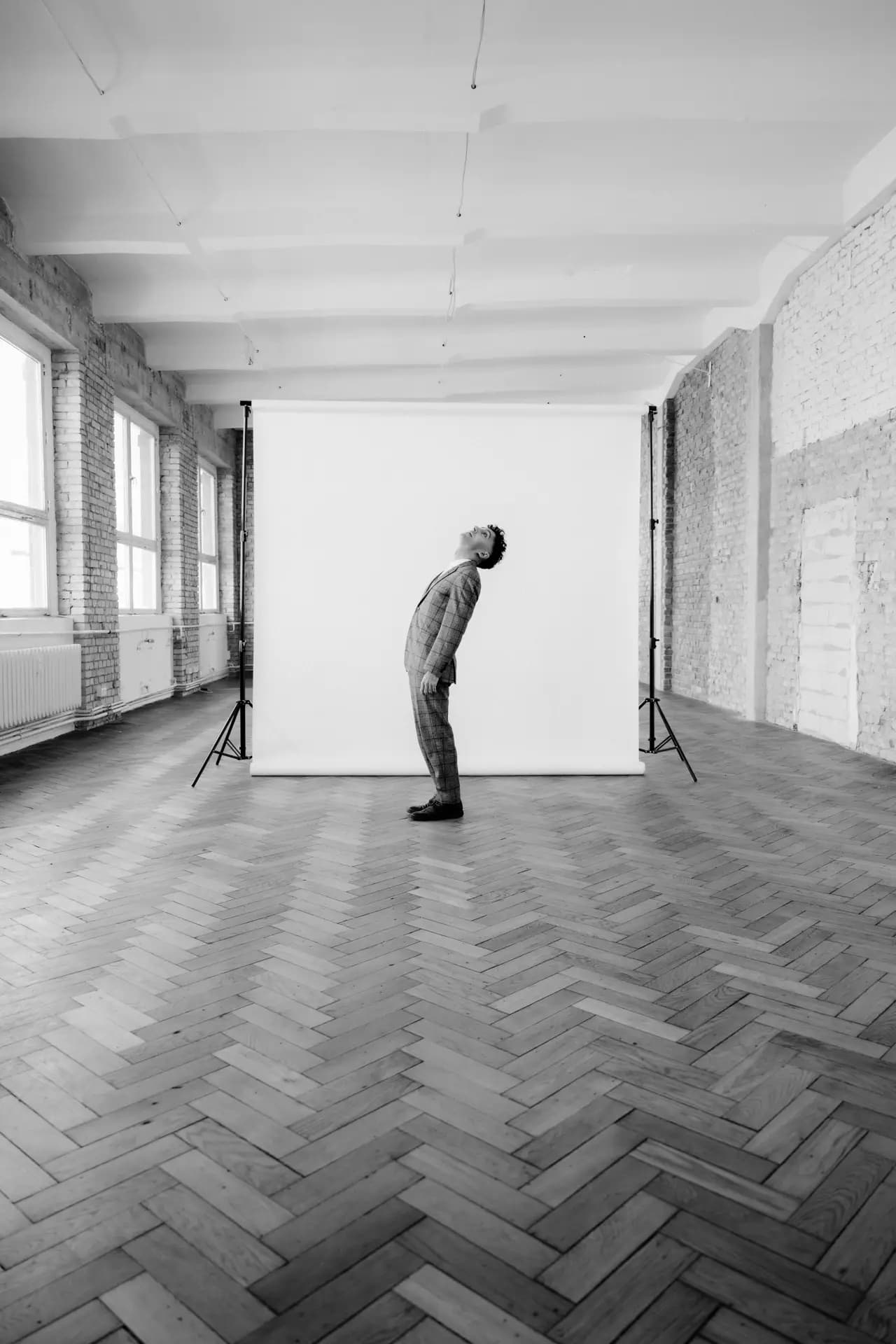 Professionelles Schauspielerfoto von Yassin Trabelsi im Dresdner Fotostudio von Carsten Beier
