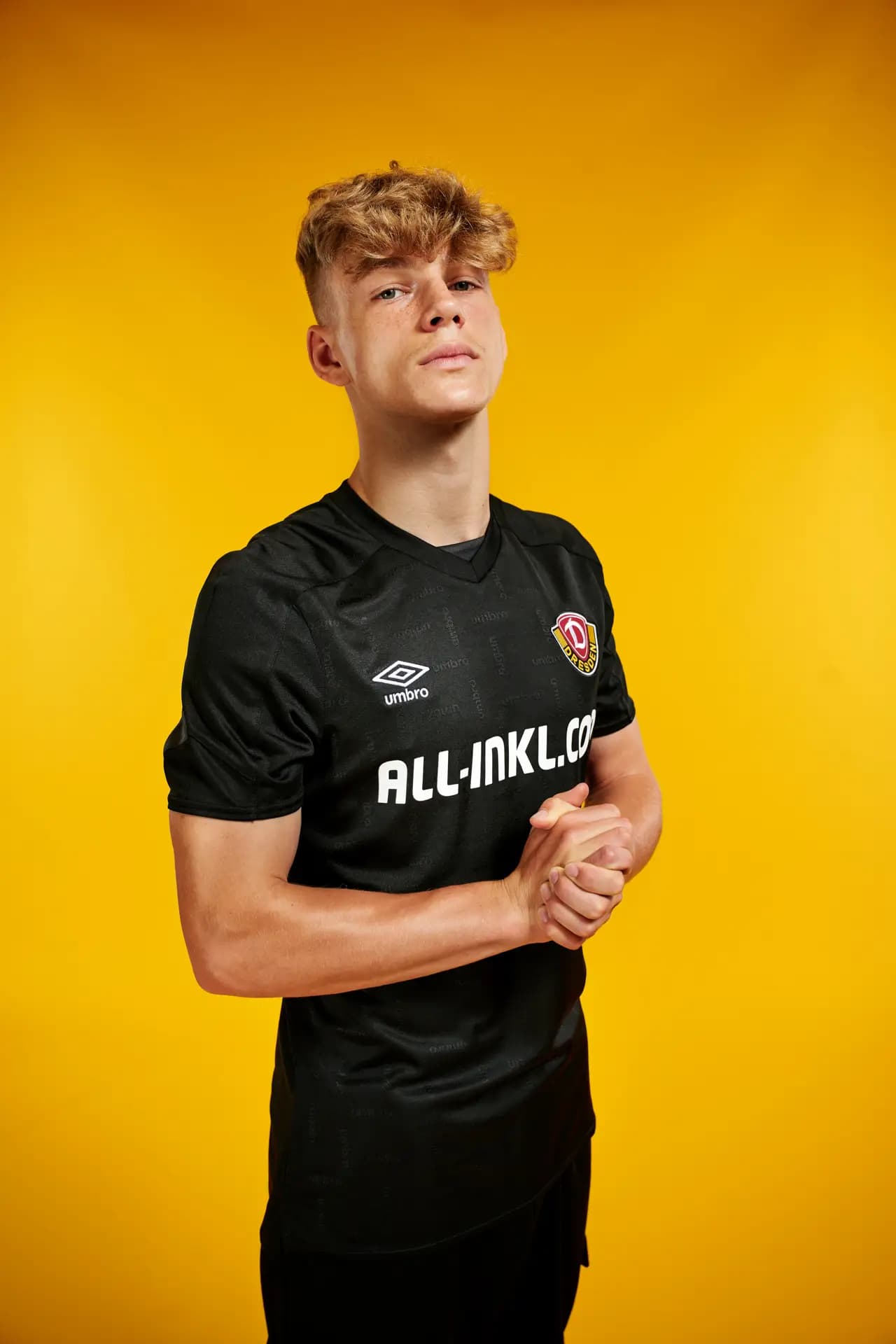 Dynamo Dresden Umbro Kampagne – Sportfotografie von Carsten Beier